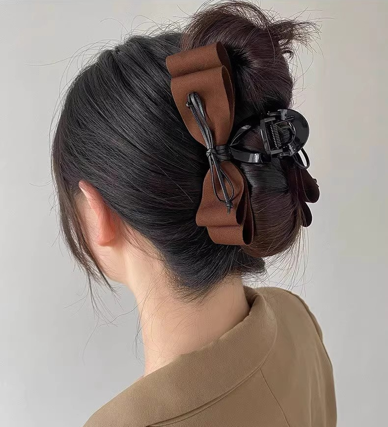 Elegant Style Bow Claw Clip