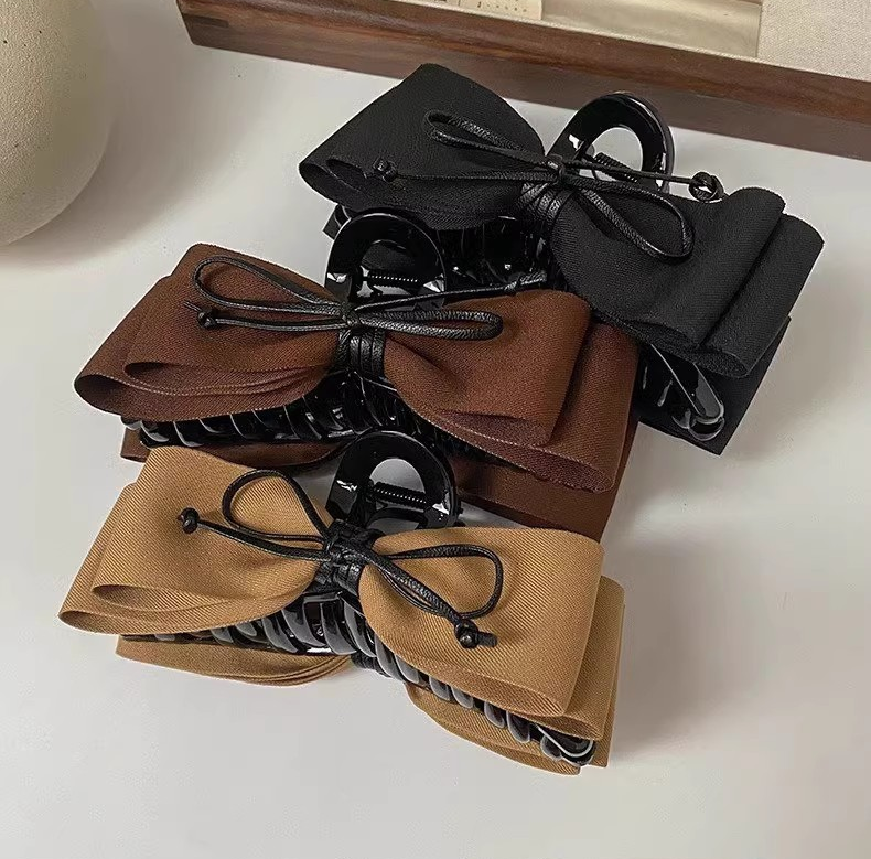 Elegant Style Bow Claw Clip