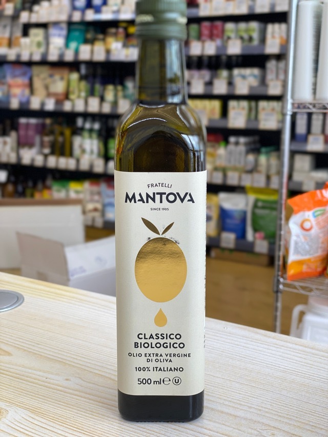 Mantova organic extra virgin olive oil (best before 2027/10/5)