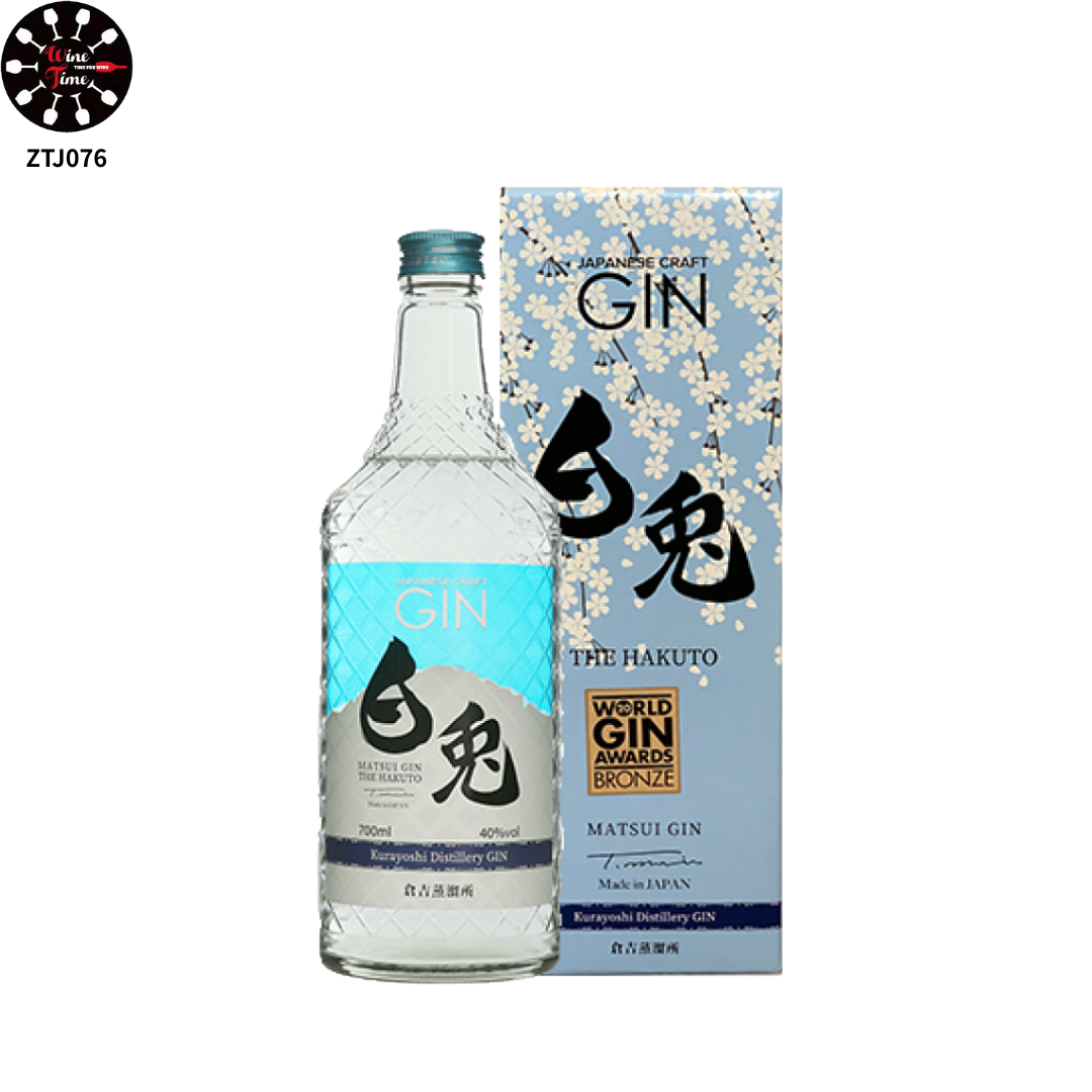 松井酒造白兔氈酒 | The Hakuto Matsui Gin (禮盒)