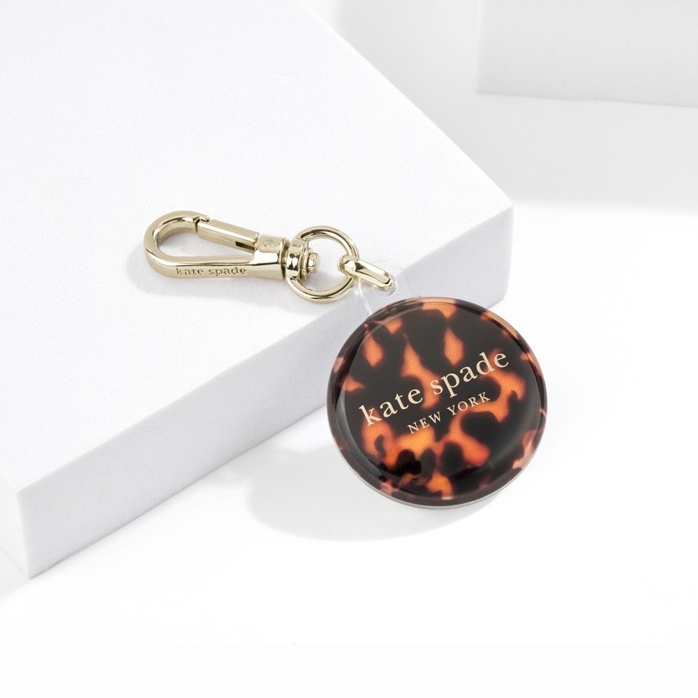 【kate spade】AirTag 保護套 華麗玳瑁