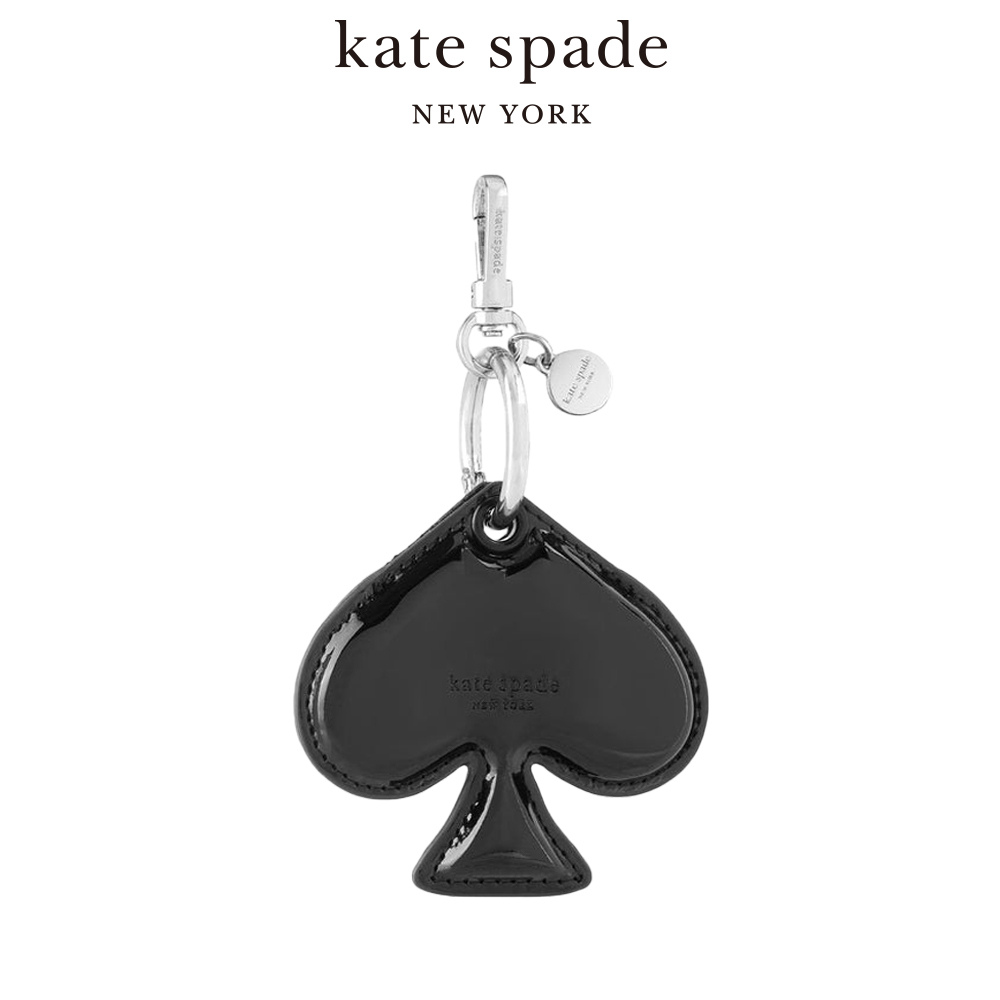 【kate spade】AirTag 保護套 黑桃