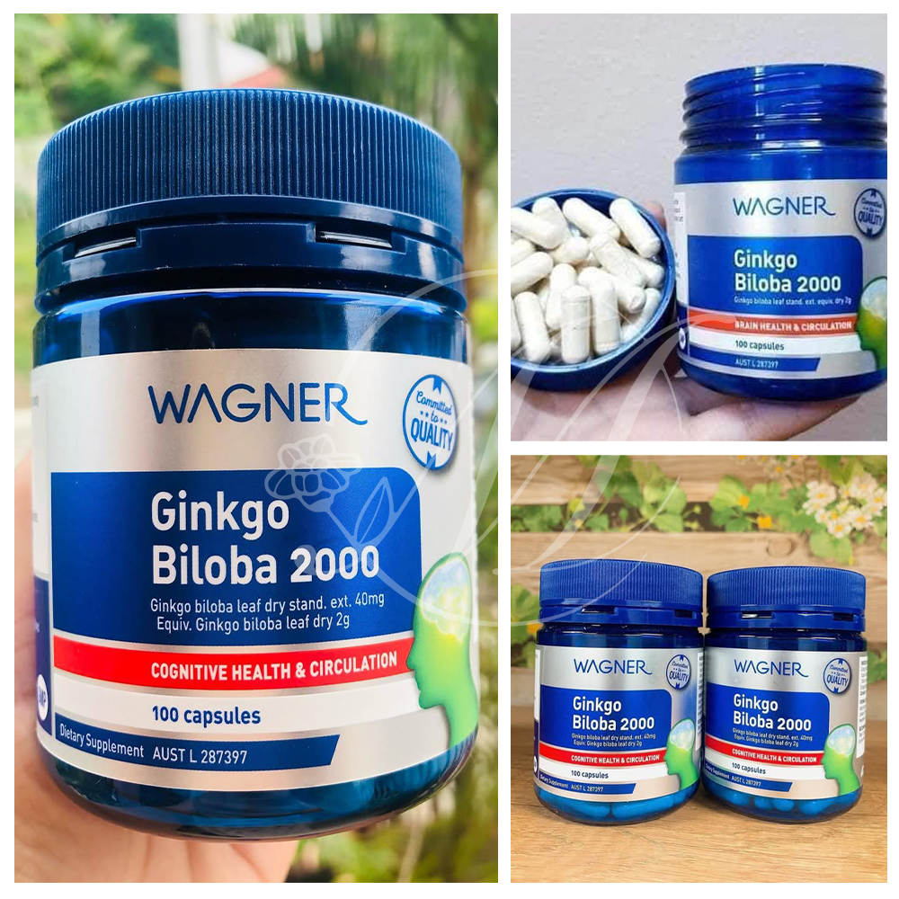 澳洲 Wagner 銀杏精華錠 100錠