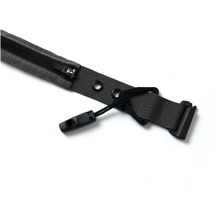 NOZZLE QUIZ Whistle runner belt (石灰)