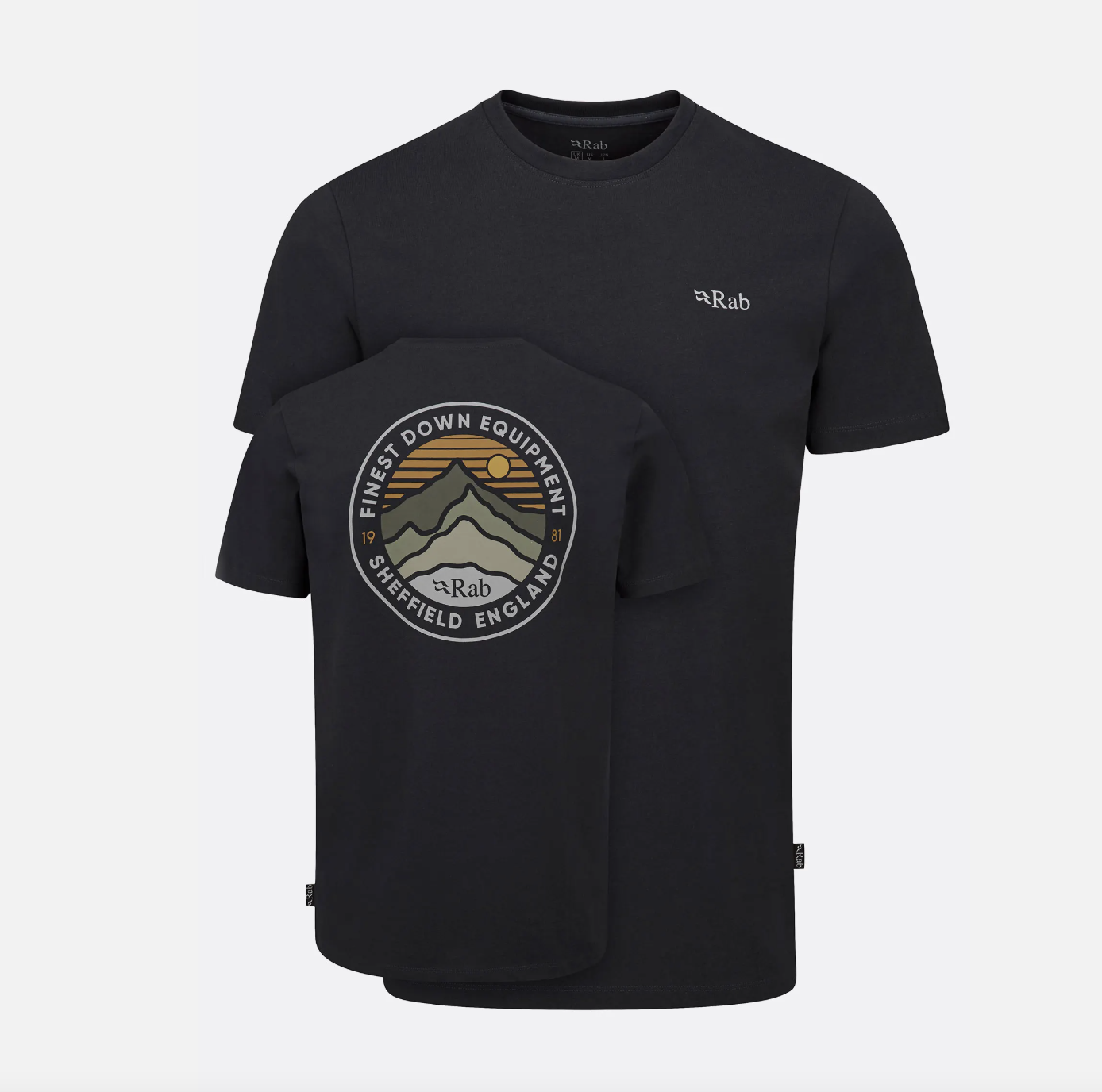 Rab Equipment Basecamp 3 Peak Tee 透氣柔軟綿Tee