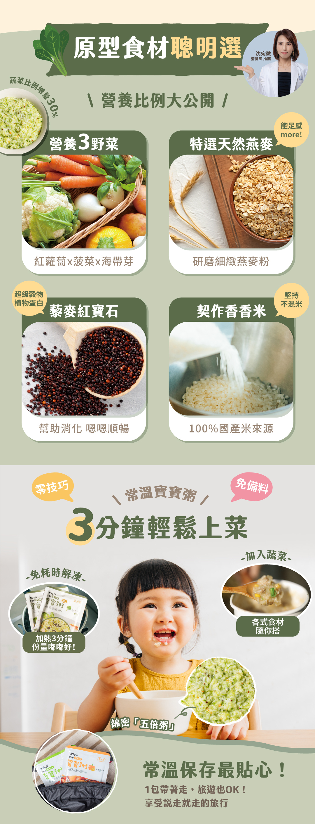 蔬菜增量30% 產品特色圖