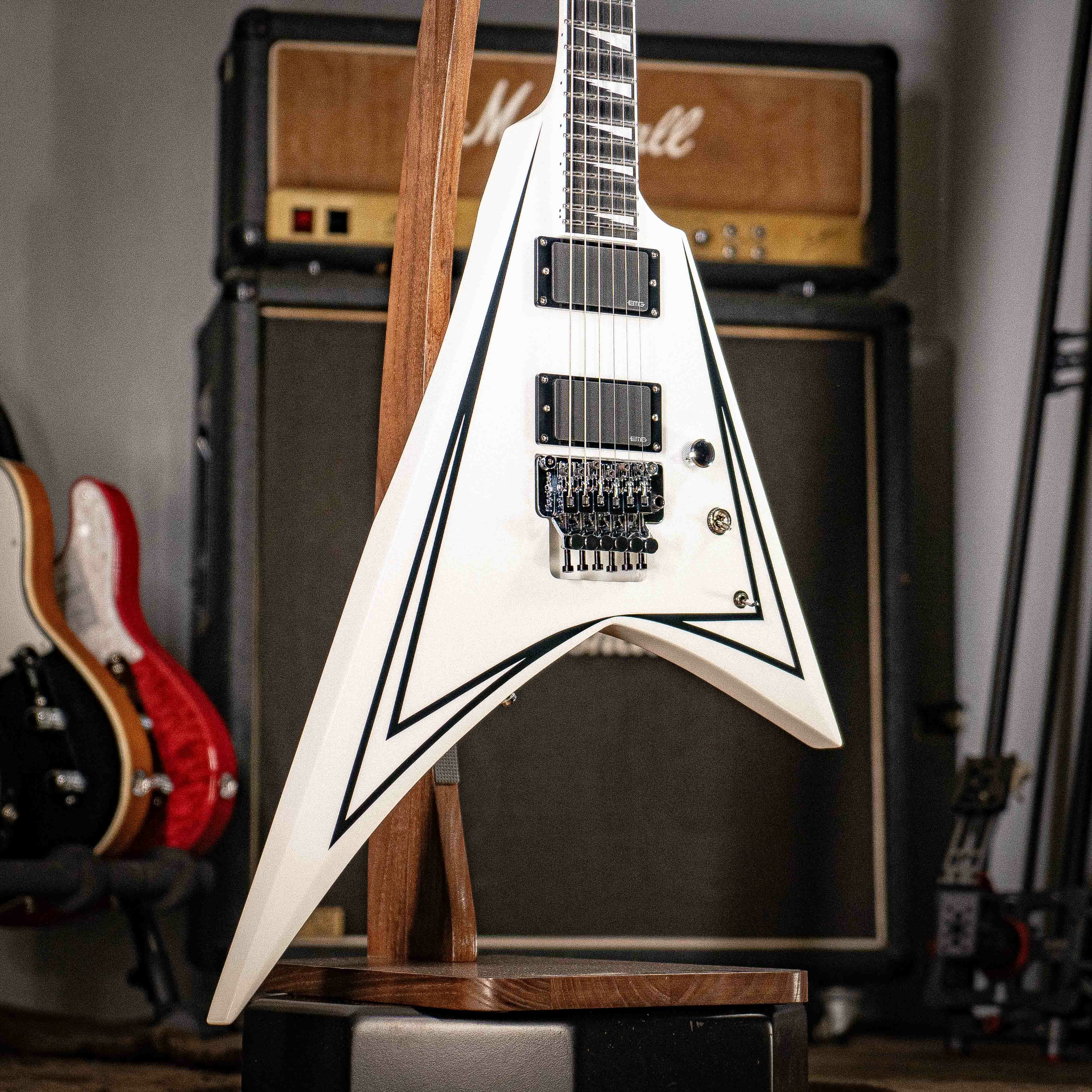 日廠 ESP E-II SV SW 大搖座 主動式 雙雙 電吉他