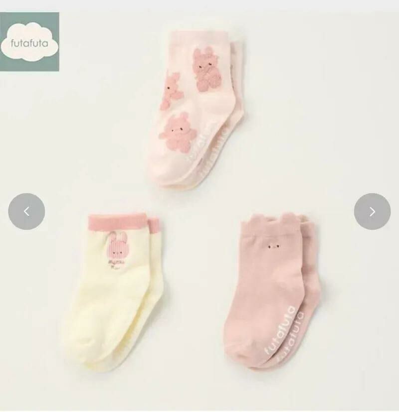 日單Futa動物造型襪 (1包3對)