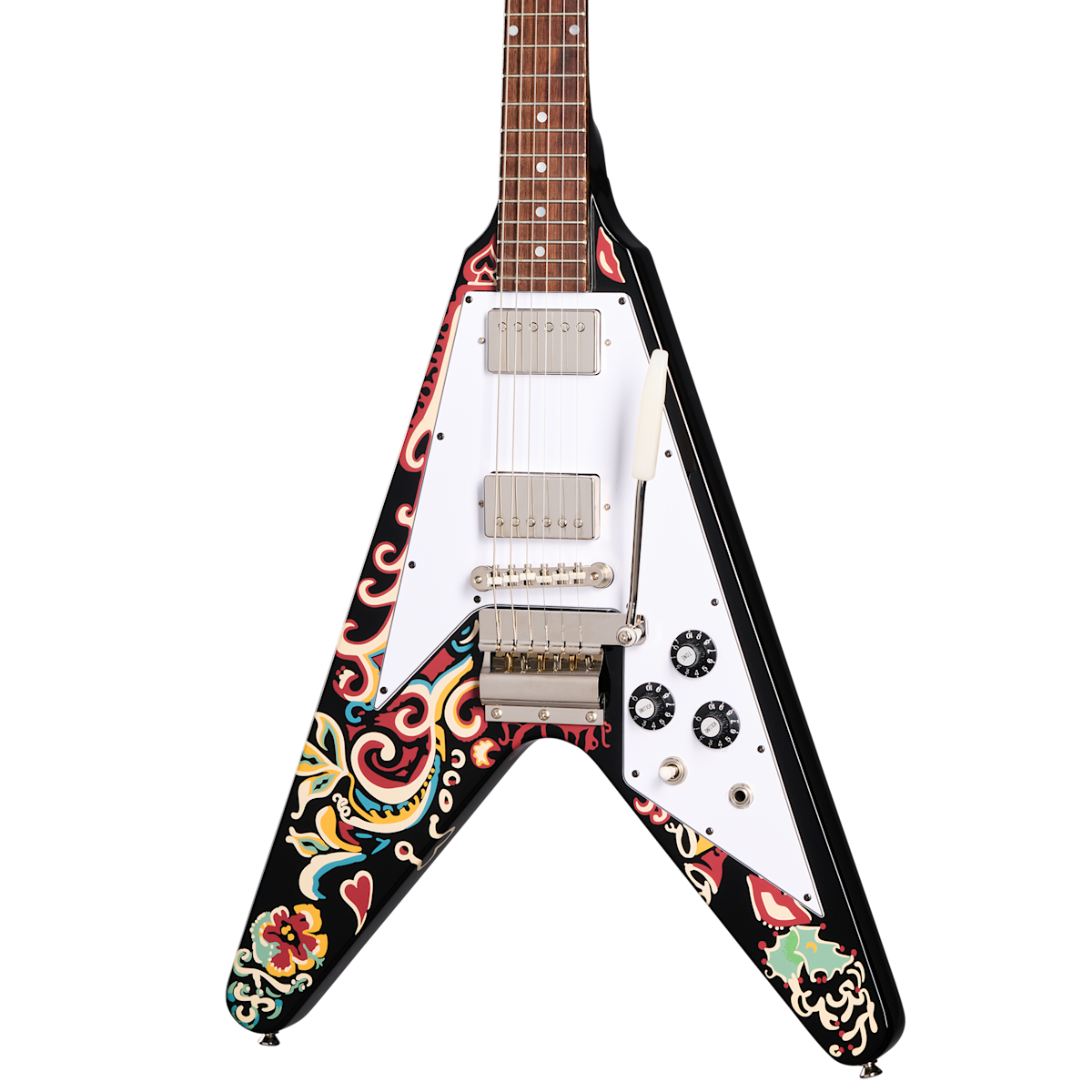 Epiphone Epiphone Jimi Hendrix™ "Love Drops" Flying V Ebony 電吉他 第 4 張圖片｜三峽吉他 / Bass