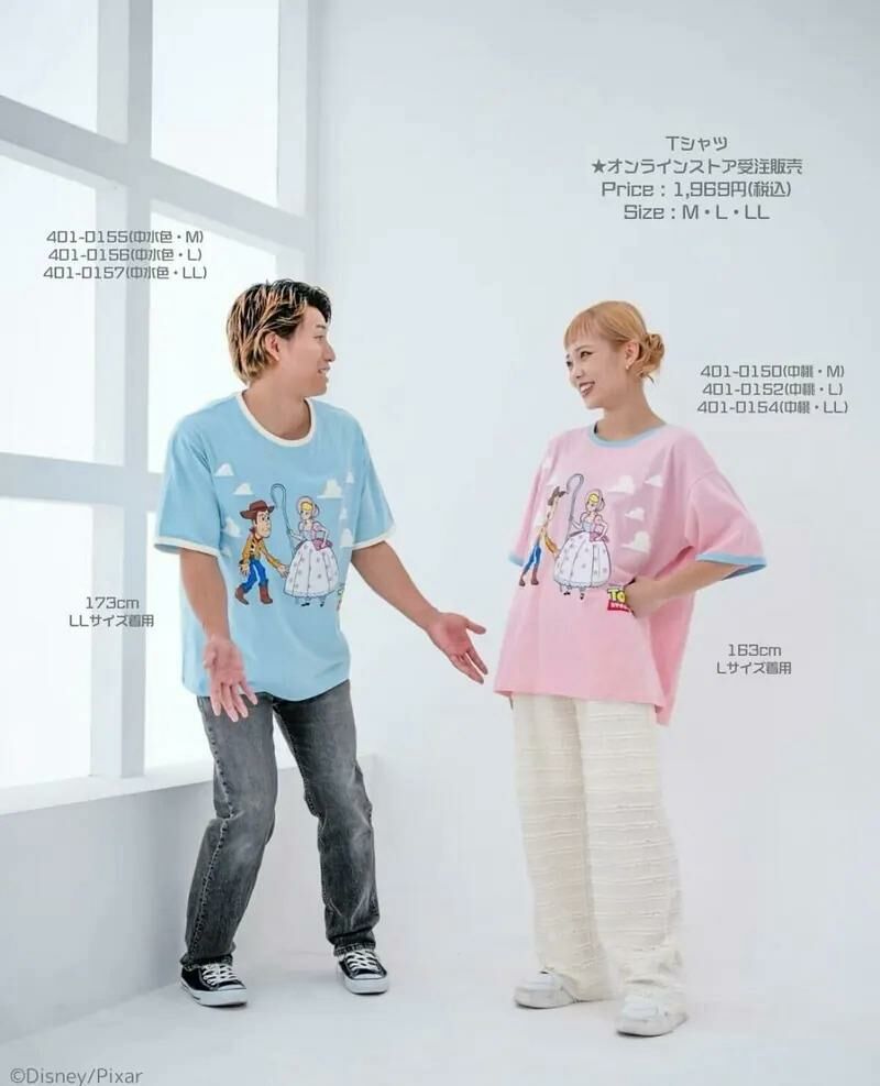 日單 toy story新款親子系列 - 粉色短袖