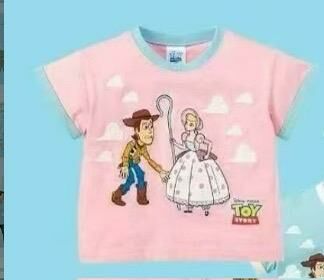 日單 toy story新款親子系列 - 粉色短袖
