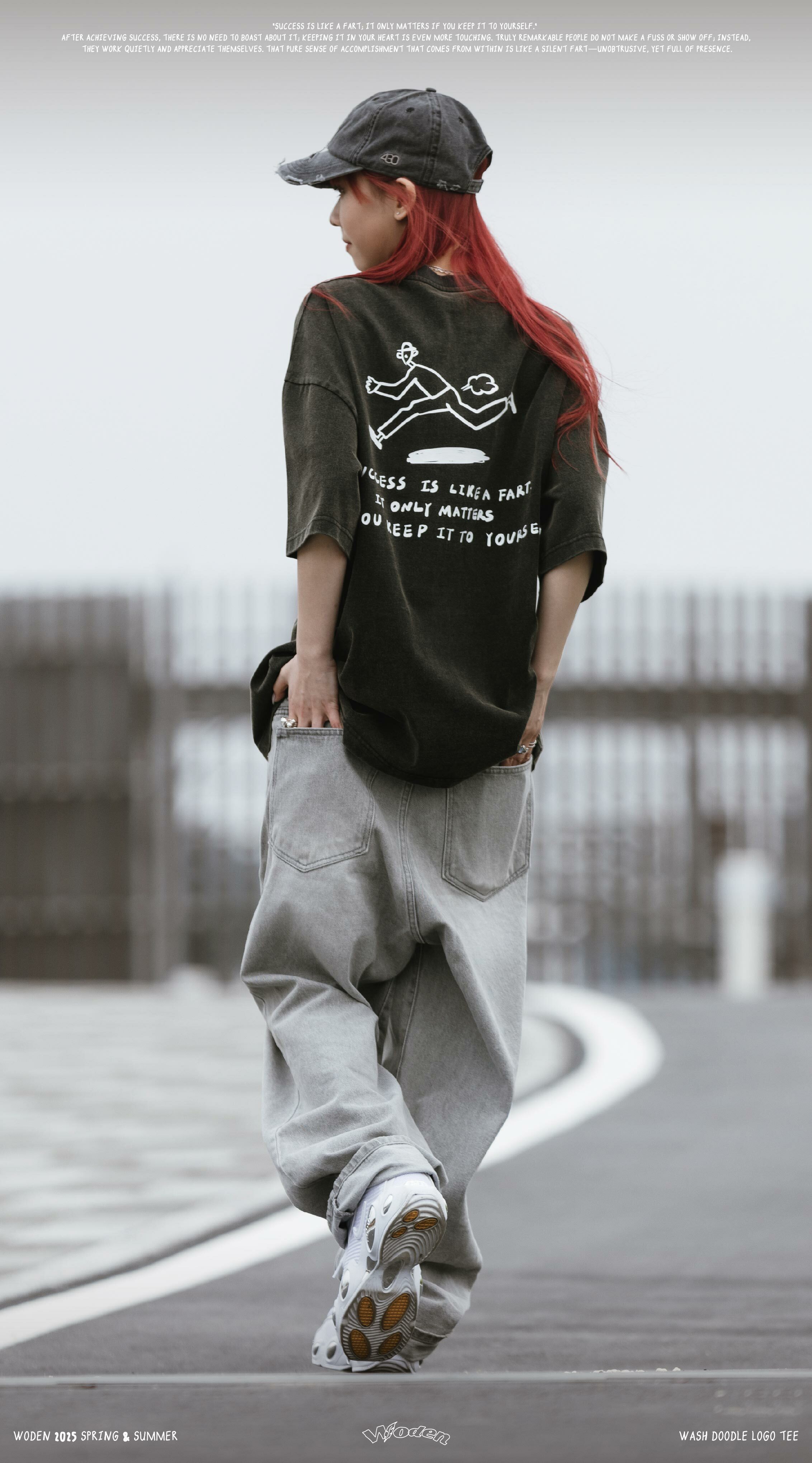 Woden Wash Doodle Logo Tee