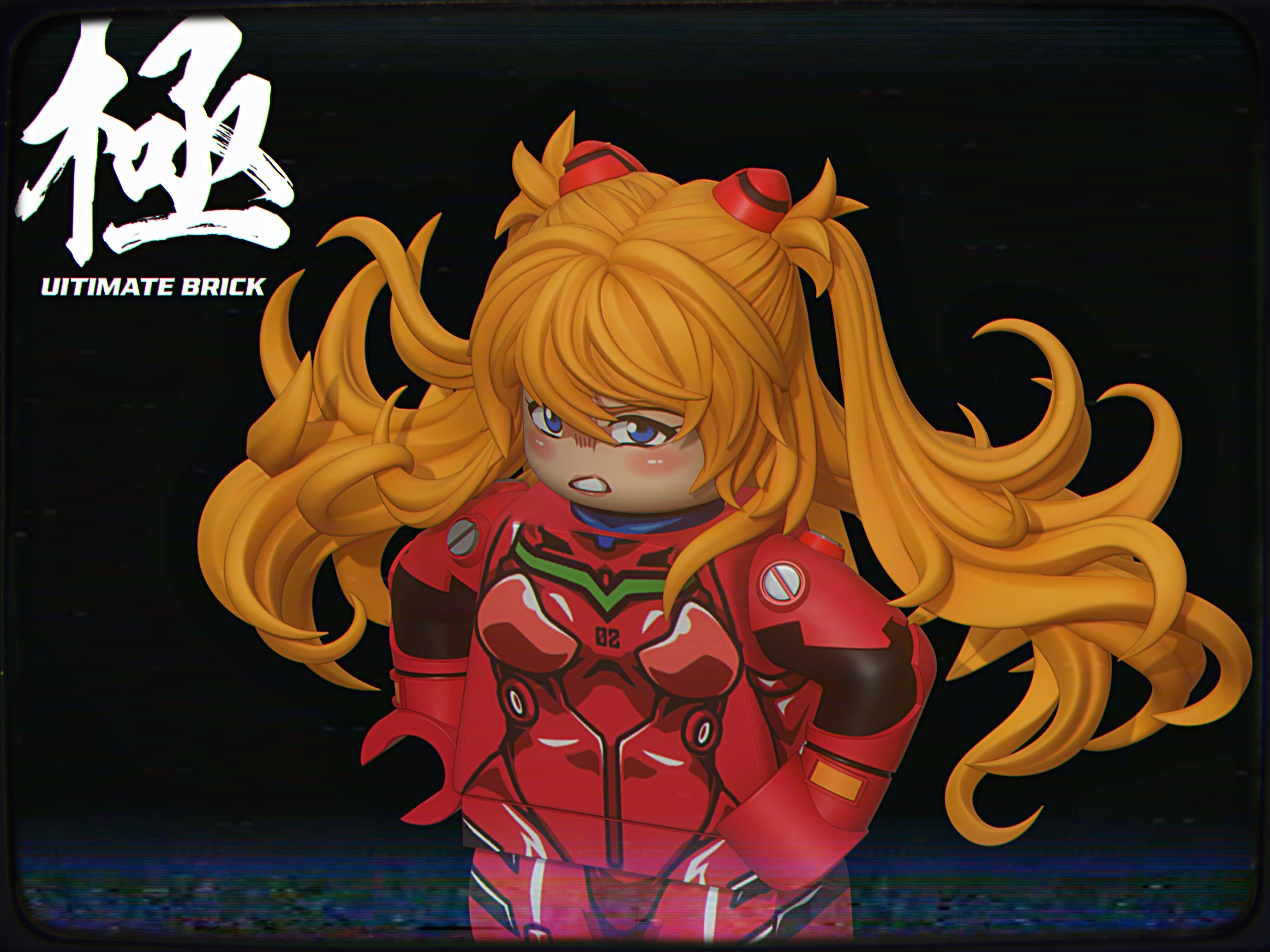 [UITMATE BRICK][Preorder] Soryu Asuka Langley [UVprinted]