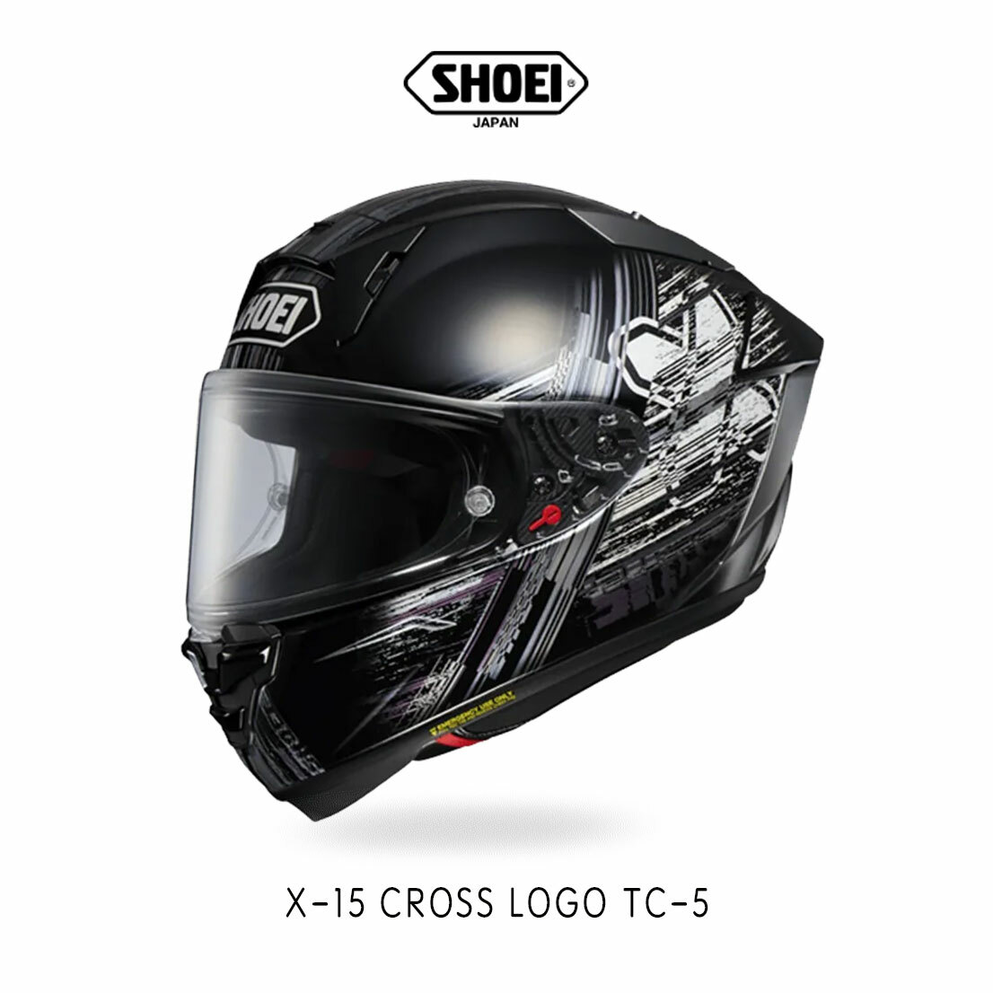 SHOEI X-FIFTEEN (X-15) CROSS LOGO TC-5 全罩安全帽
