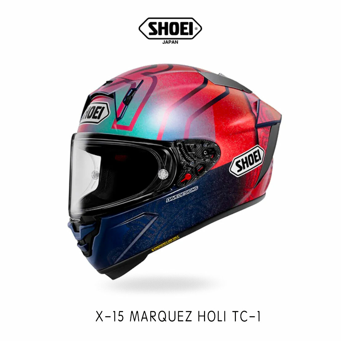 SHOEI X-FIFTEEN MARQUEZ HOLI TC-1 全罩安全帽