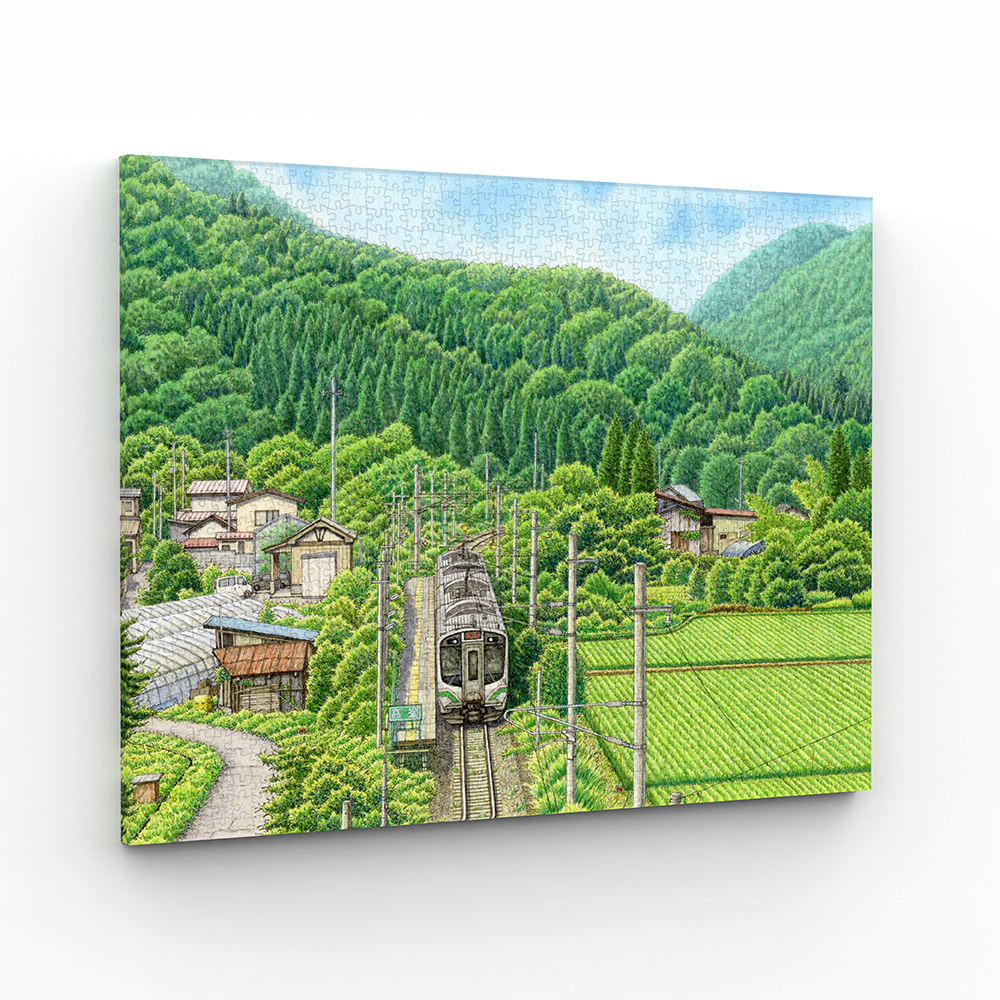 HN1359 - 無框1336片- 松本忠- 追尋夏日的旅程
