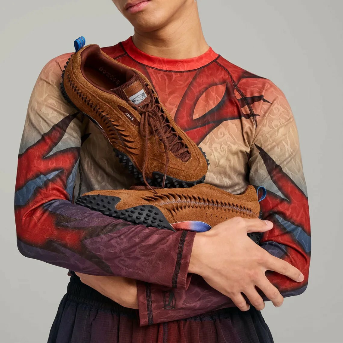 【Focus Store】預購 Aries x Puma Mostro "Suede Brown" 麂皮咖 賽車鞋 401318-02