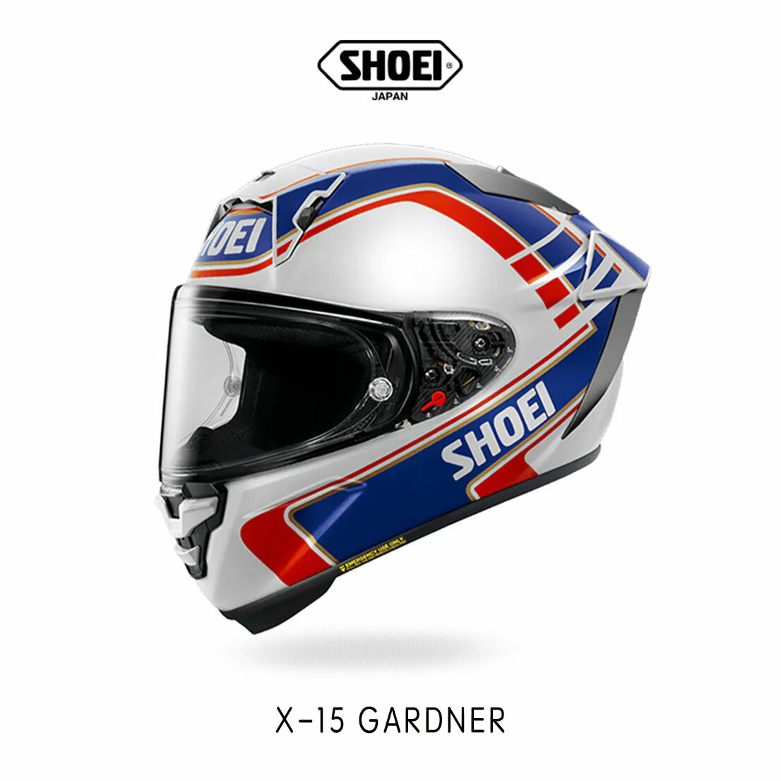 SHOEI X-FIFTEEN (X-15) GARDNER 全罩安全帽