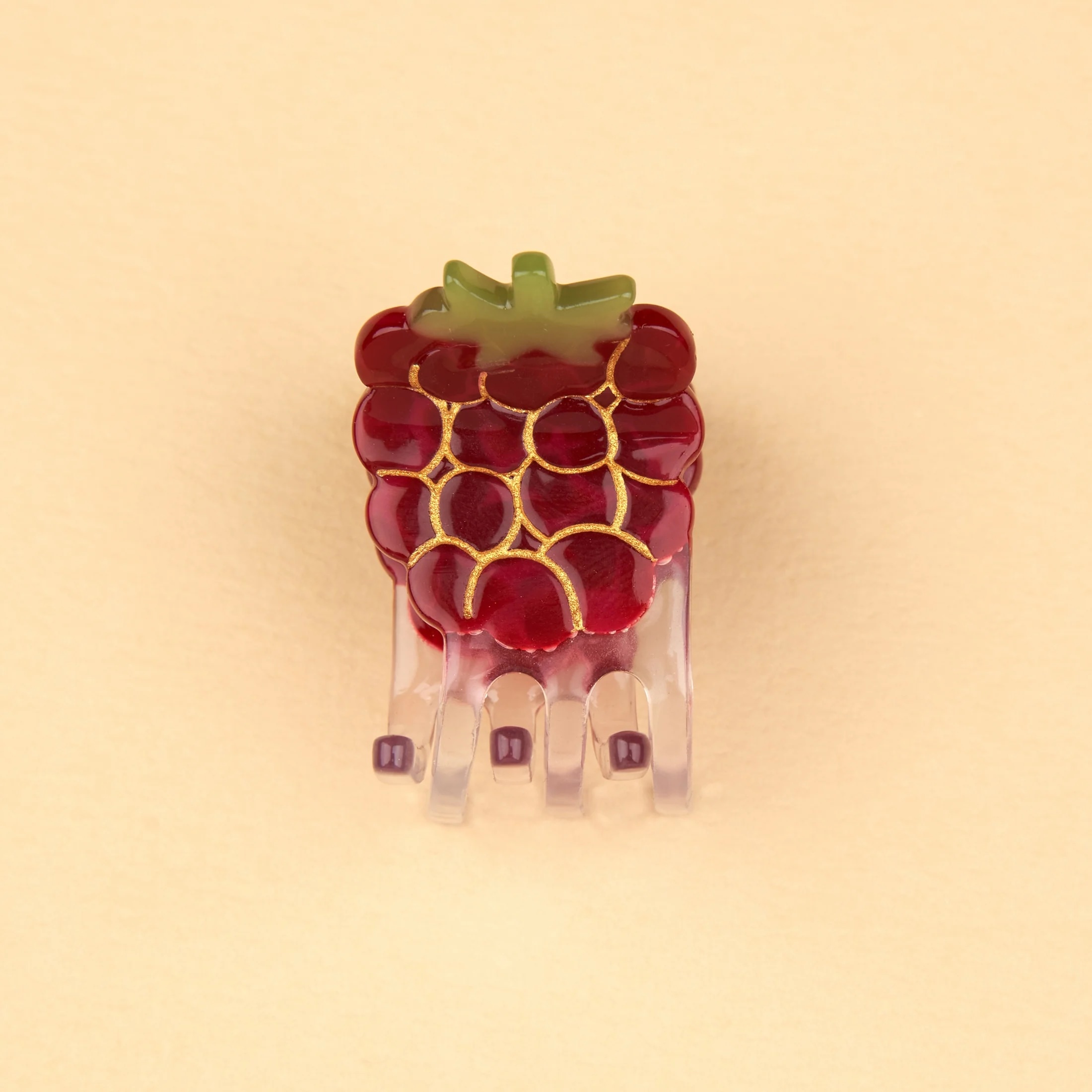 RASPBERRY MINI HAIR CLAW｜Coucou Suzette