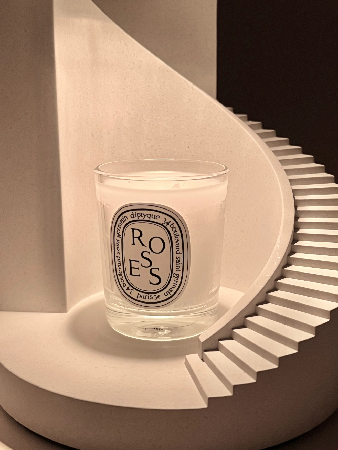 Diptyque 香氛蠟燭 35g #玫瑰