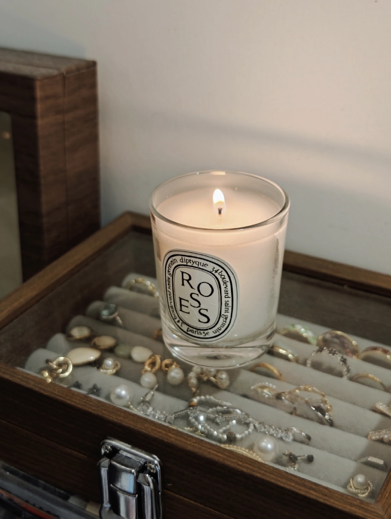 Diptyque 香氛蠟燭 35g #玫瑰