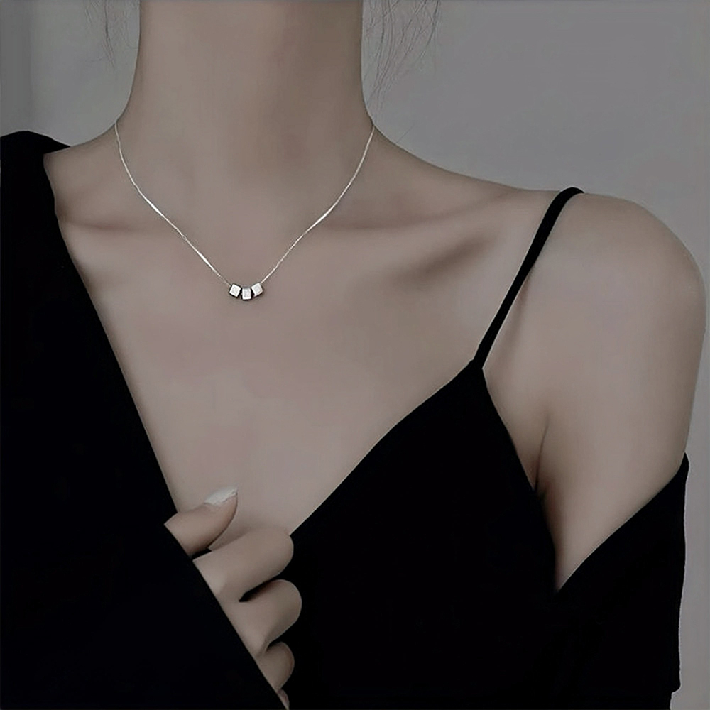 女項鍊 韓劇項鍊 飾品 首飾 精品 禮物 S925純銀項鍊 平價項鍊 品牌項鍊 韓國流行項鍊 日本項鍊 禮物 042