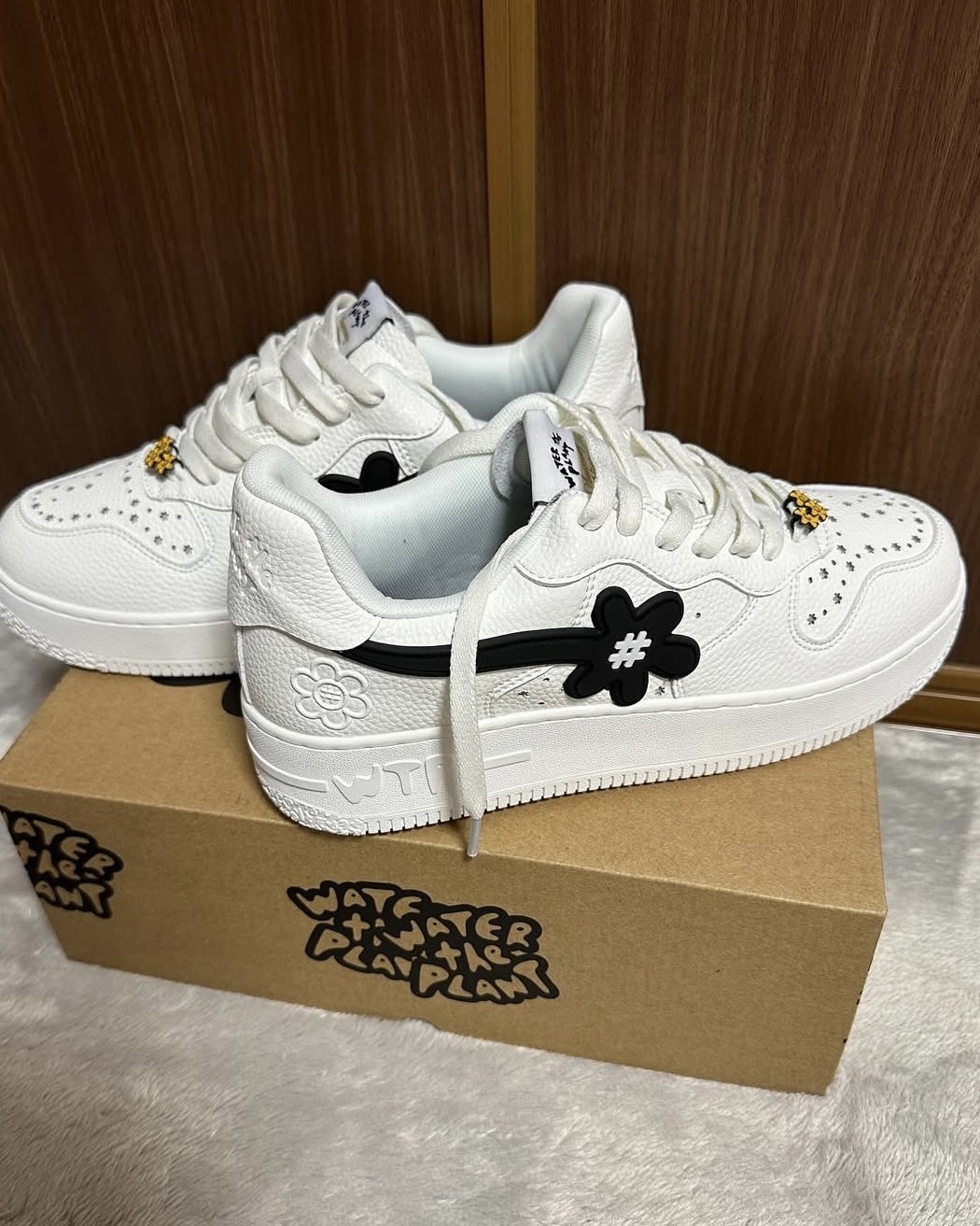 WATER THE PLANT T“GR” GOAT Kicks | White Black 日本限定 限量 白黑