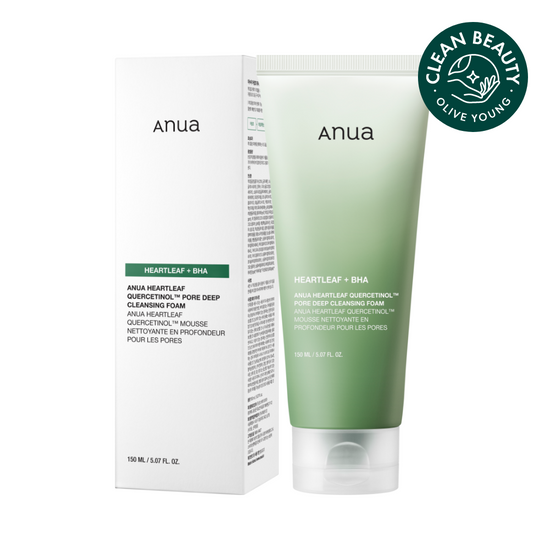 Anua Heartleaf Quercetinol™ Pore Deep Cleansing Foam 150ml