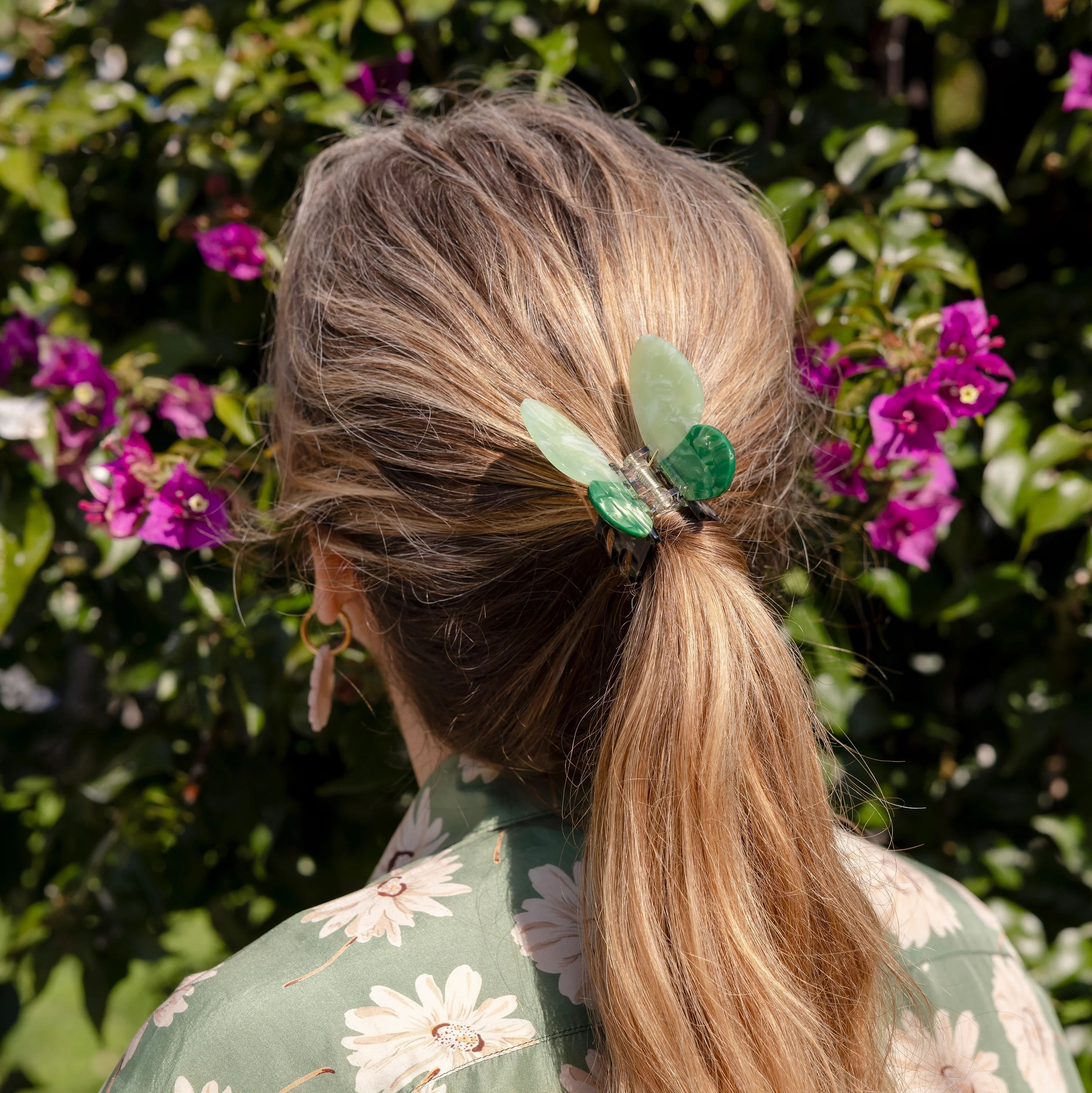 GREEN BUTTERFLY HAIR CLAW｜Coucou Suzette
