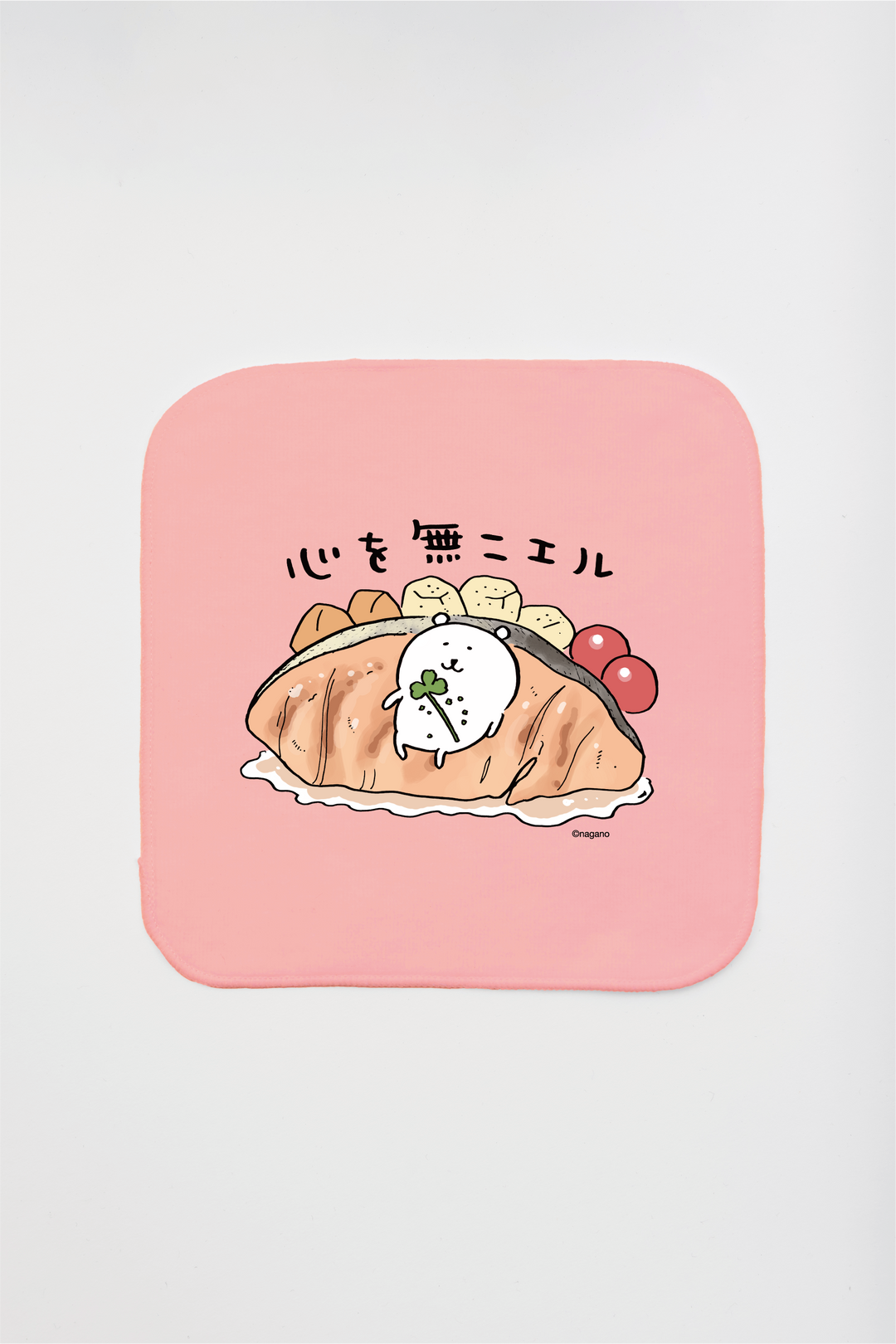 預訂｜白熊 ODM 迷你毛巾 心無一物三文魚