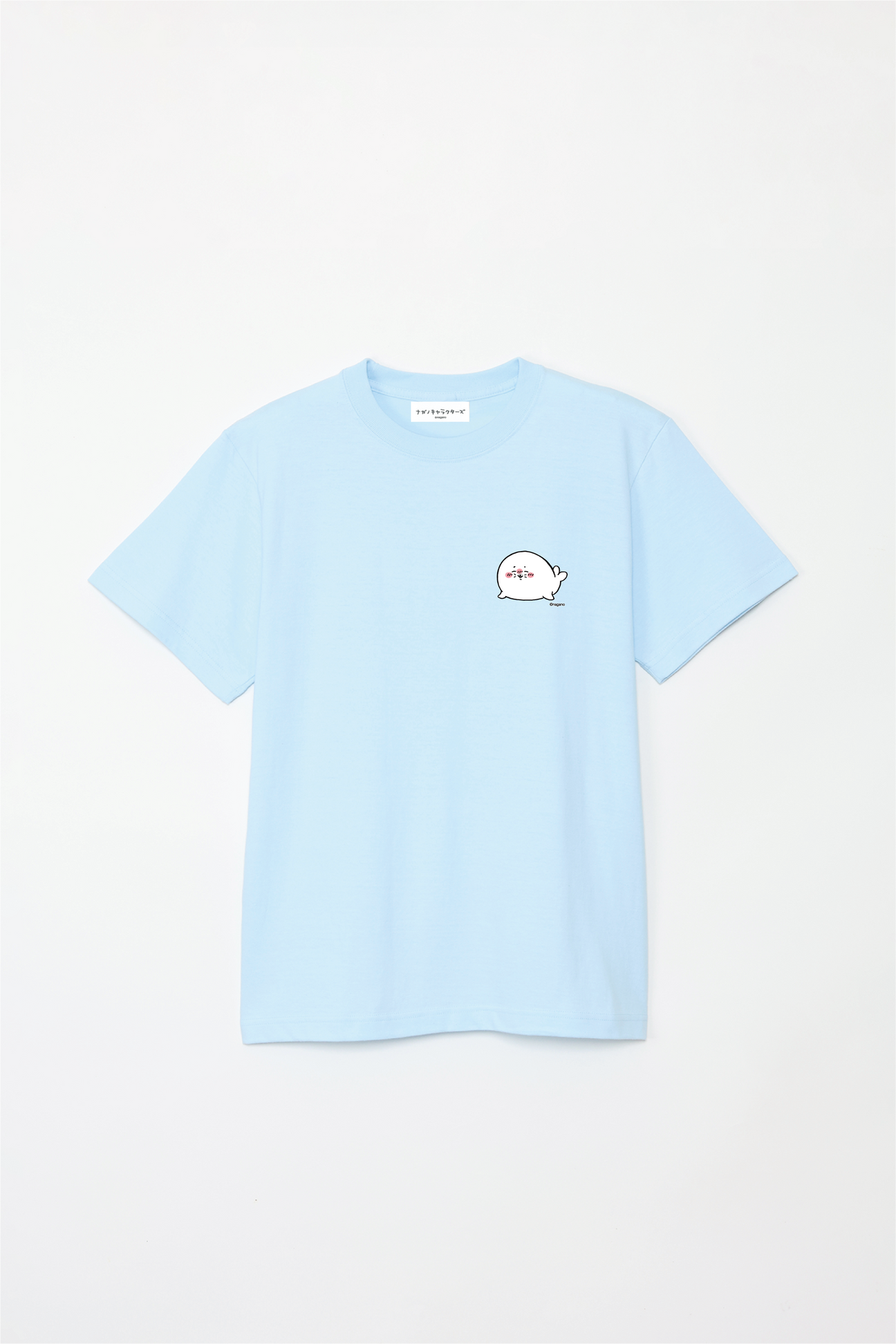 預訂｜白熊 ODM 5.6oz純棉短袖T恤 海豹 左胸圖案