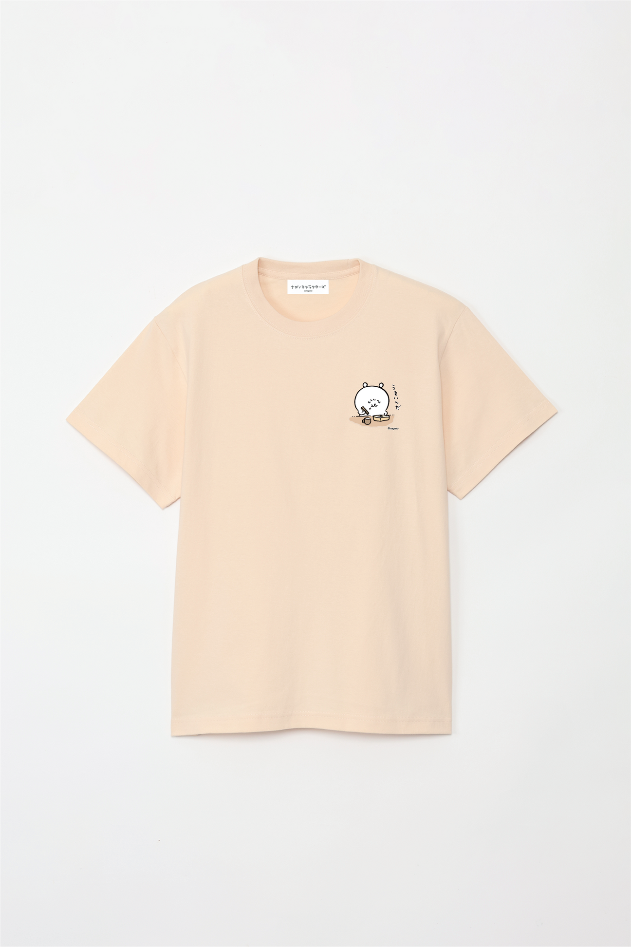 預訂｜白熊 ODM 5.6oz純棉短袖T恤 很好吃 ! 左胸圖案