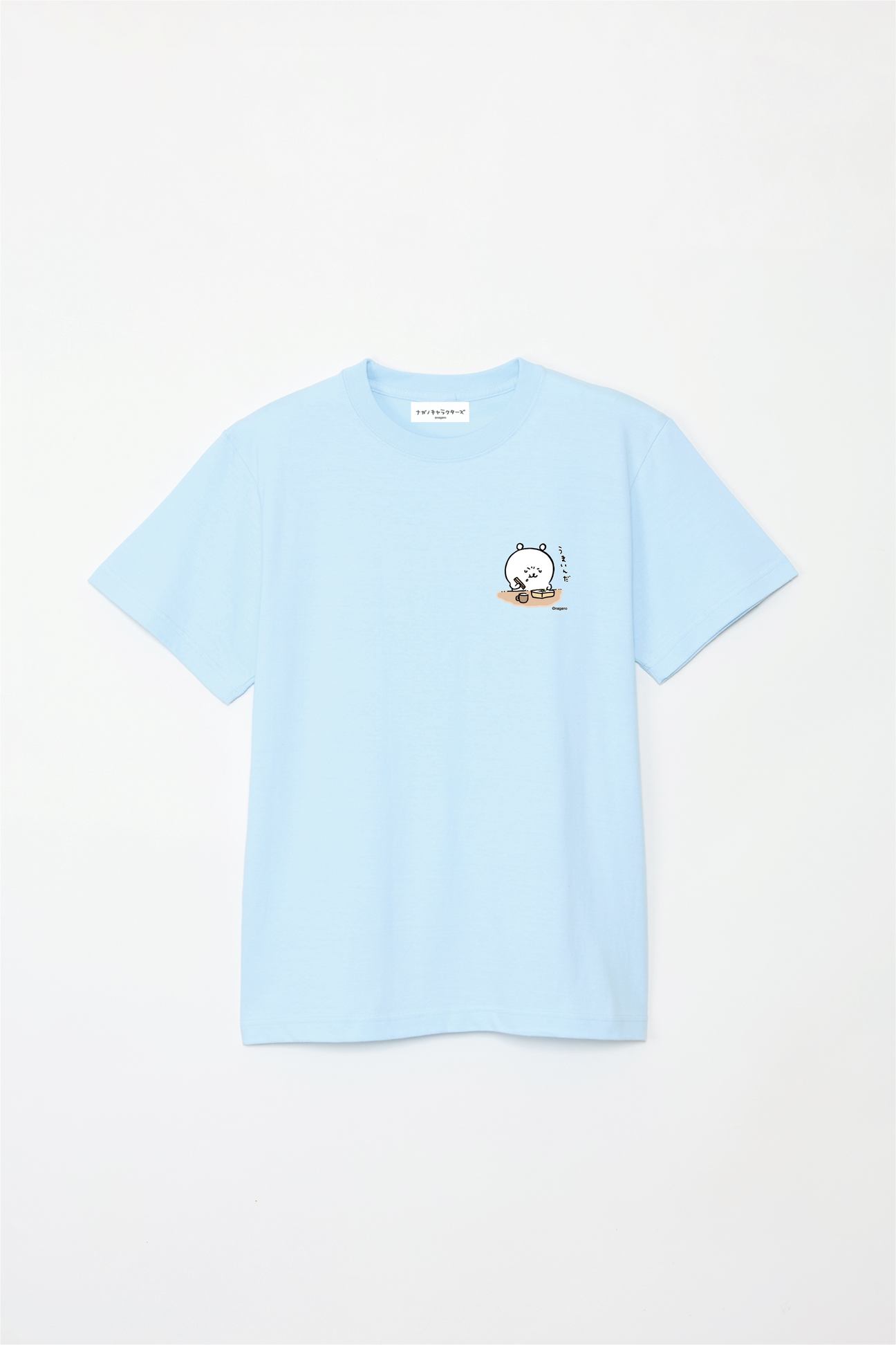 預訂｜白熊 ODM 5.6oz純棉短袖T恤 很好吃 ! 左胸圖案