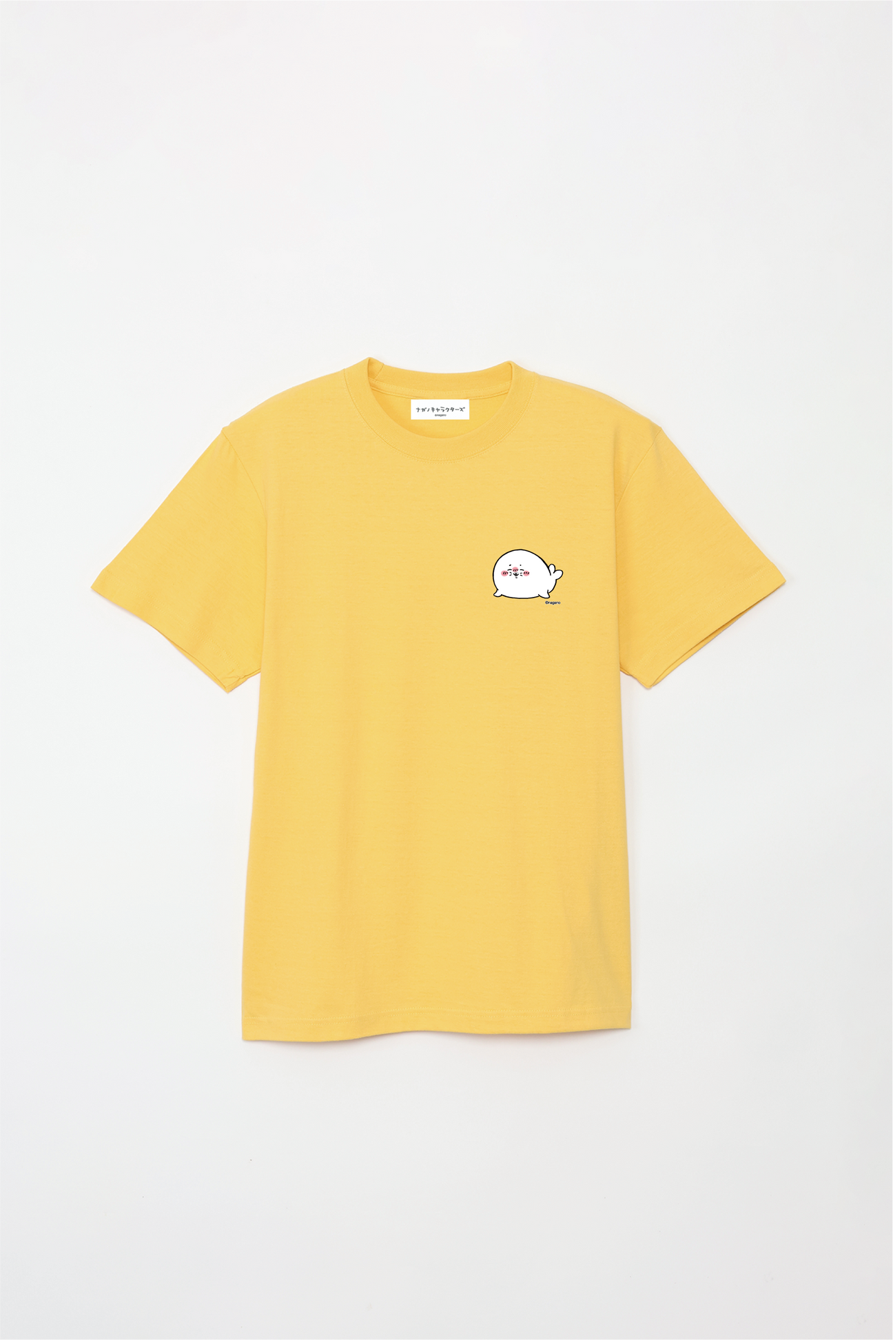 預訂｜白熊 ODM 5.6oz純棉短袖T恤 海豹 左胸圖案