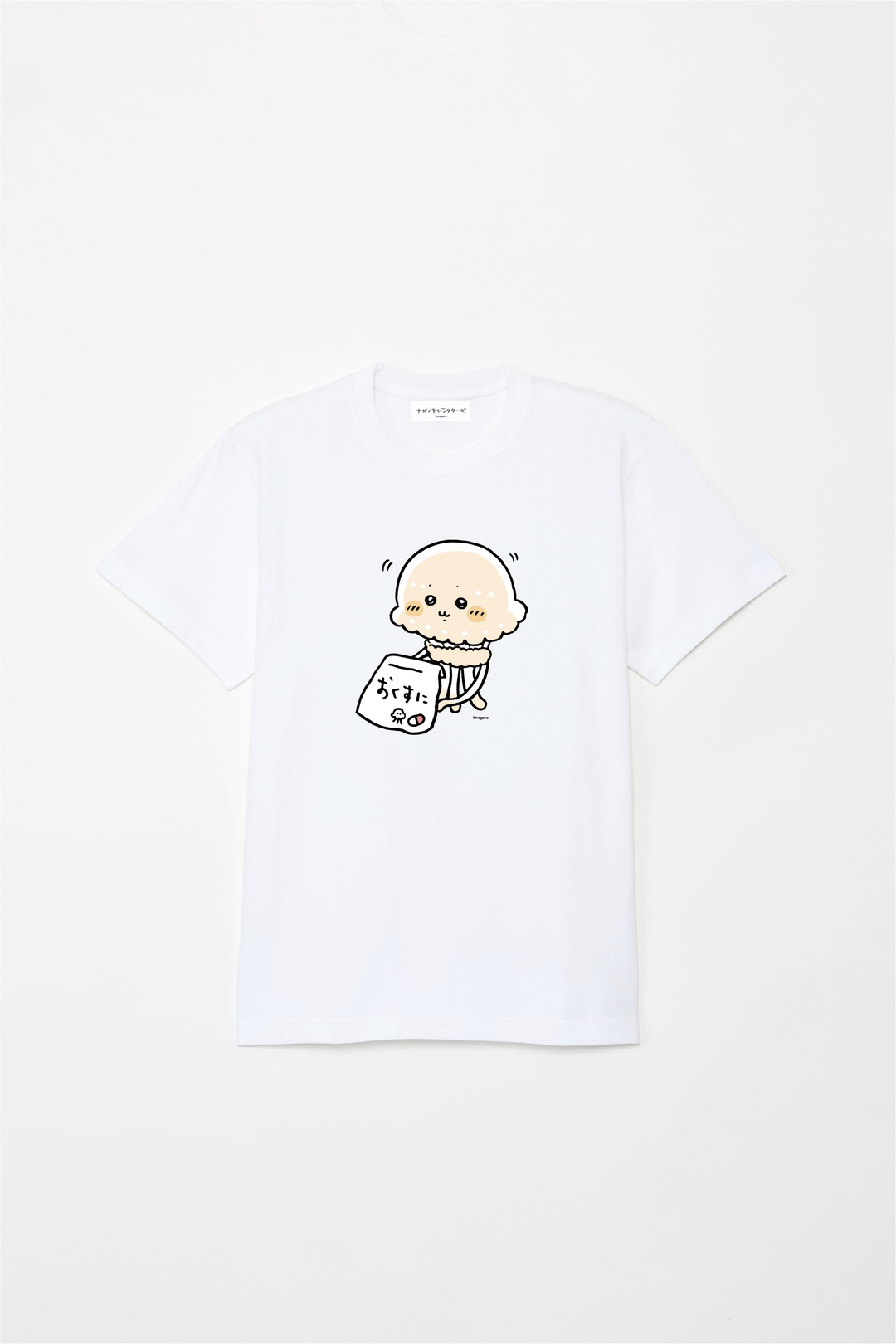 預訂｜白熊 ODM 5.6oz純棉短袖T恤 水母 中央圖案