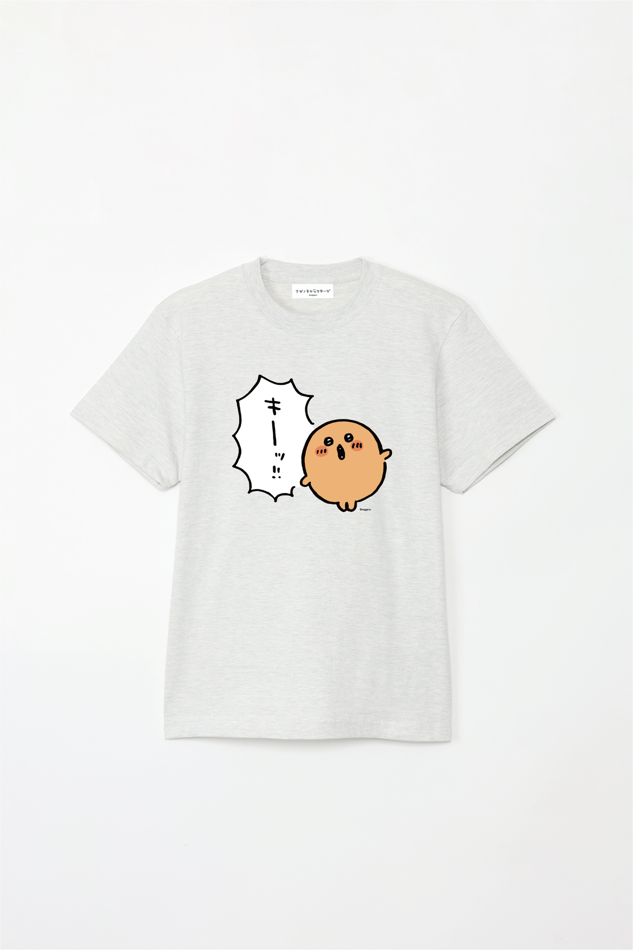 預訂｜白熊 ODM 5.6oz純棉短袖T恤 可樂餅 嘰 ! 中央圖案