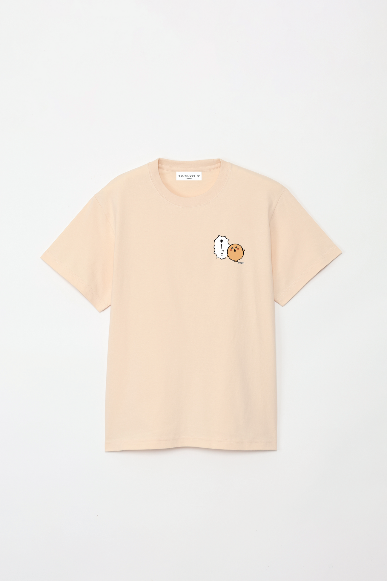 預訂｜白熊 ODM 5.6oz純棉短袖T恤 可樂餅 嘰 ! 左胸圖案