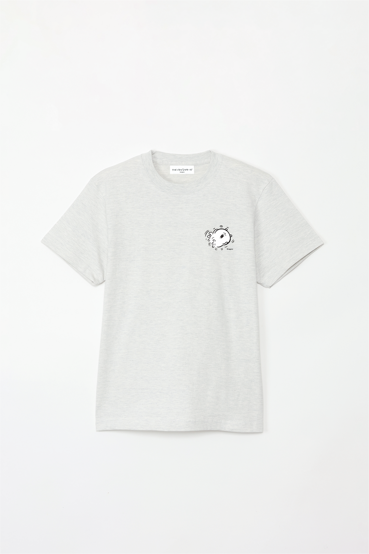 預訂｜白熊 ODM 5.6oz純棉短袖T恤 抓狂 左胸圖案