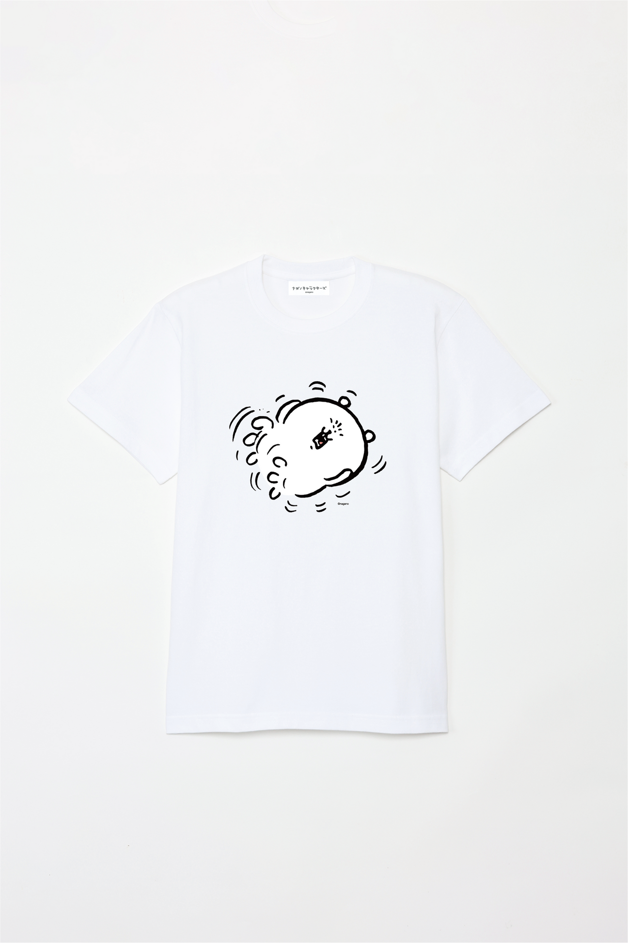 預訂｜白熊 ODM 5.6oz純棉短袖T恤 抓狂 中央圖案