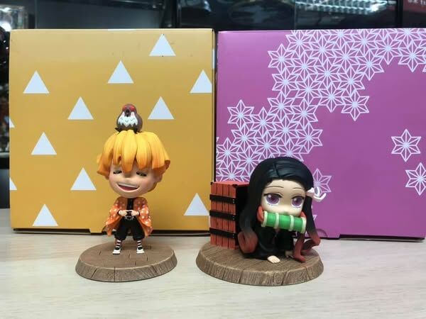 劈價清貨 TPA善逸+竈門禰豆子有盒展示品 2隻$200