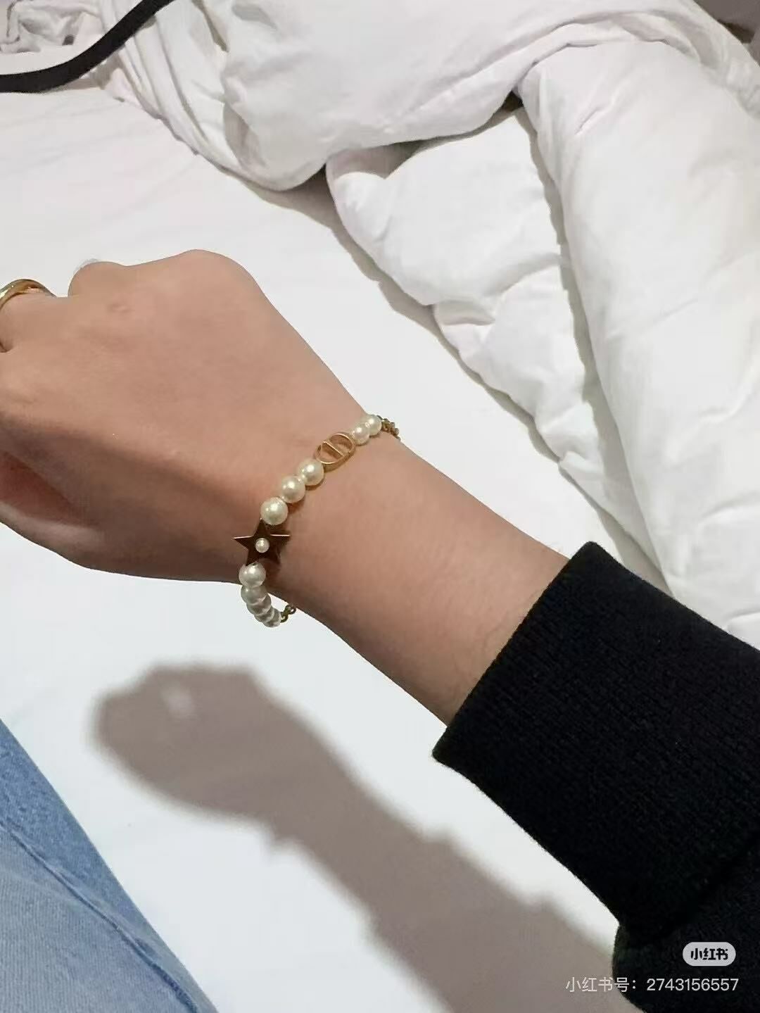 Dior CD珍珠 手鍊  -T