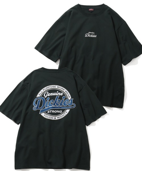 GENUINE DICKIES 日本限定 環形 美式復古 LOGO 美式塗鴉 短T 三色 黑底藍字/灰底綠字/白底紅字