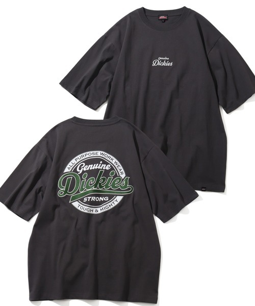 GENUINE DICKIES 日本限定 環形 美式復古 LOGO 美式塗鴉 短T 三色 黑底藍字/灰底綠字/白底紅字