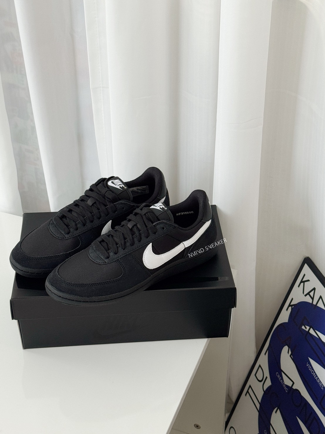 <快速出貨> Nike Field General 德訓鞋 黑麂皮