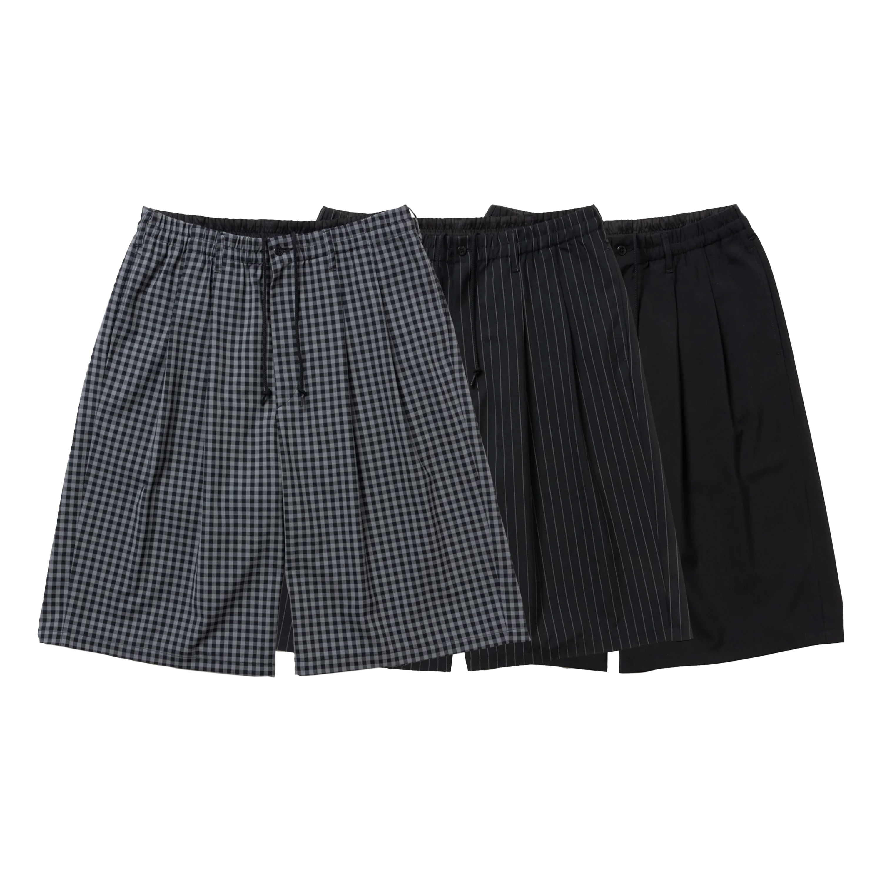 COOTIE PRODUCTIONS 25S/S T/W 2 Tuck Easy Shorts