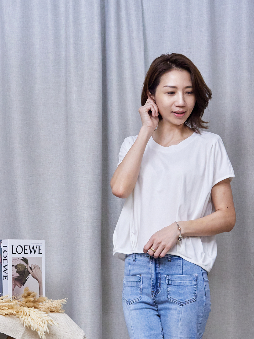 蓬鬆不貼身，夏日小腹救星涼感Tee