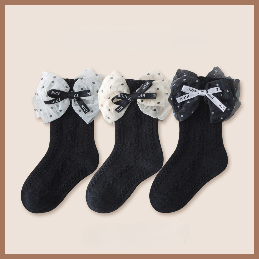 25 甜美公主襪系列（黑白兩色）