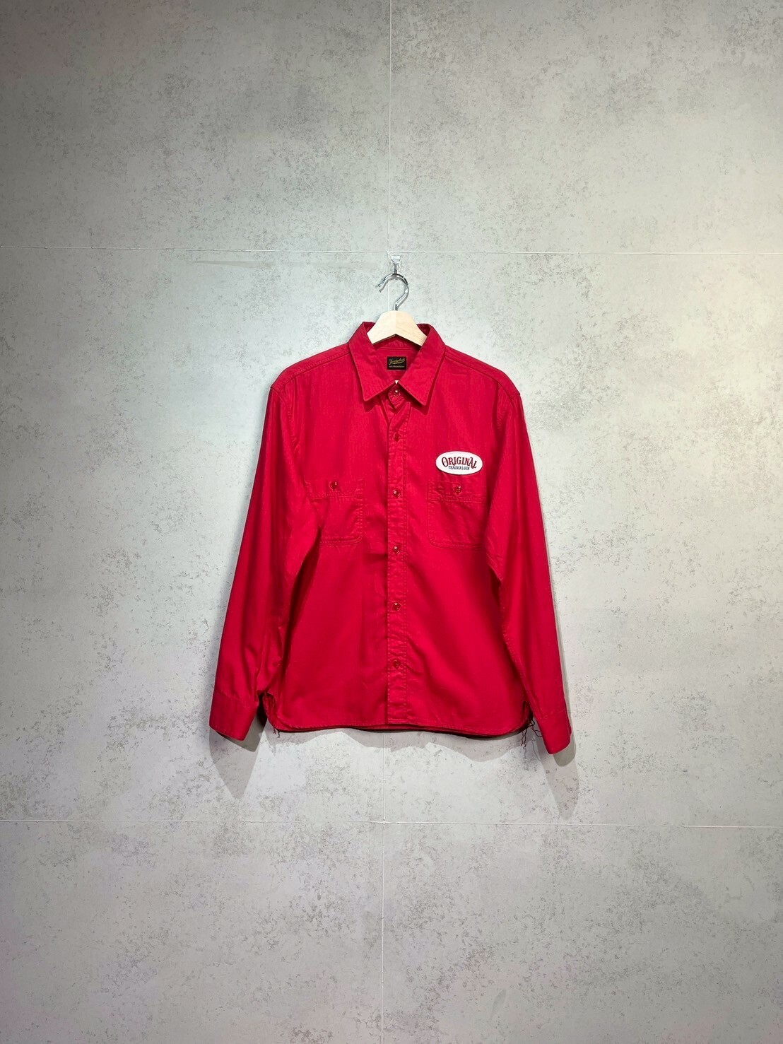 TENDERLOIN ‘HERRINGBONE WORK SHIRT SIZE M