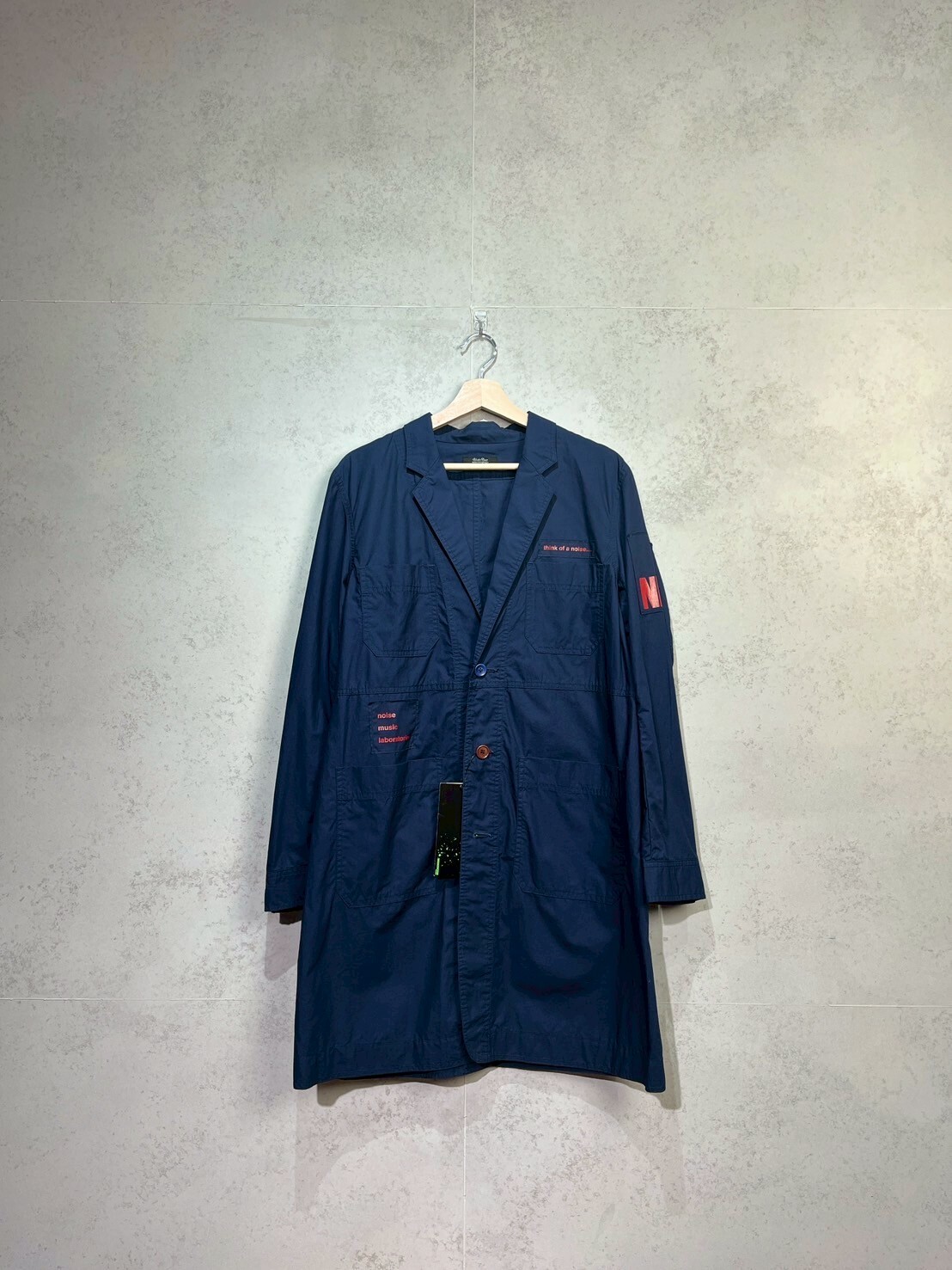 UNDERCOVER Broad Patch Engineer Coat 09301 SIZE 3