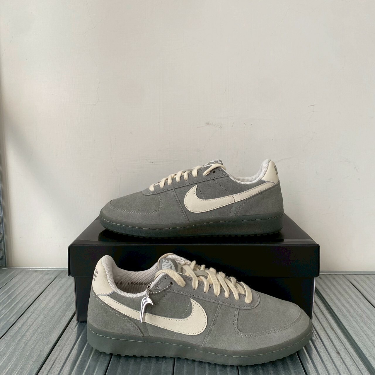 Nike Field General 灰白色 麂皮 焦糖底 復古德訓鞋 男款 IF0666-300